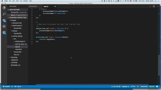 Intro à Elasticsearch & kibana (3): git log et importation des données смотреть онлайн