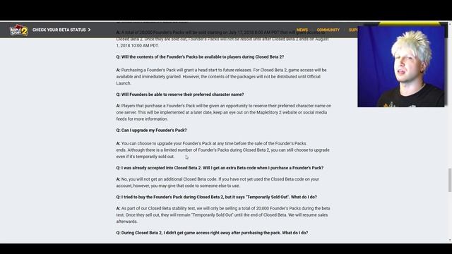 BUY YOUR WAY INTO CLOSED BETA!? MAPLESTORY 2 FOUNDER'S PACK REVIEW! смотреть онлайн