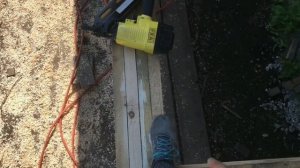 Монтаж Винтовых Свай под Террасу. Обвязка и Лаги Террасы. Входная дверь в Каркасном доме.