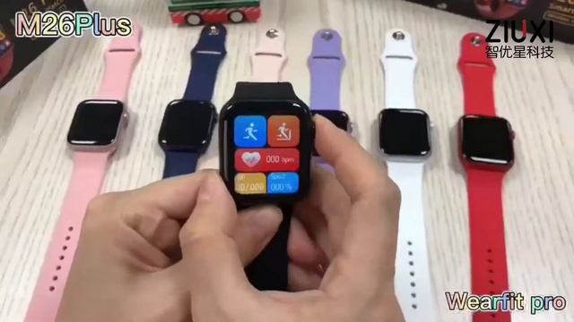 M26 plus 2021 NEW SMART WATCH Wireless harging смотреть онлайн