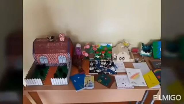 Выставка творческих работ учащихся начальной школы МБОУ гимназии 45 г. Владикавказ. смотреть онлайн