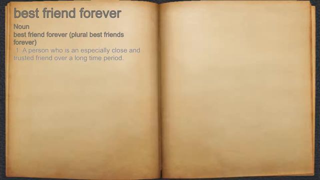 What does best friend forever mean? смотреть онлайн