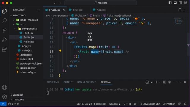 React For Beginners 15 : Rendering Components Inside A Loop смотреть онлайн