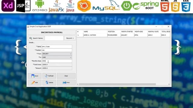 OOP Crud in Java with MySQL and iReport (SpeedCode) смотреть онлайн