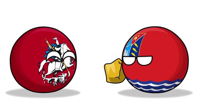 Москвичей снова не любят ( Countryballs ) смотреть онлайн