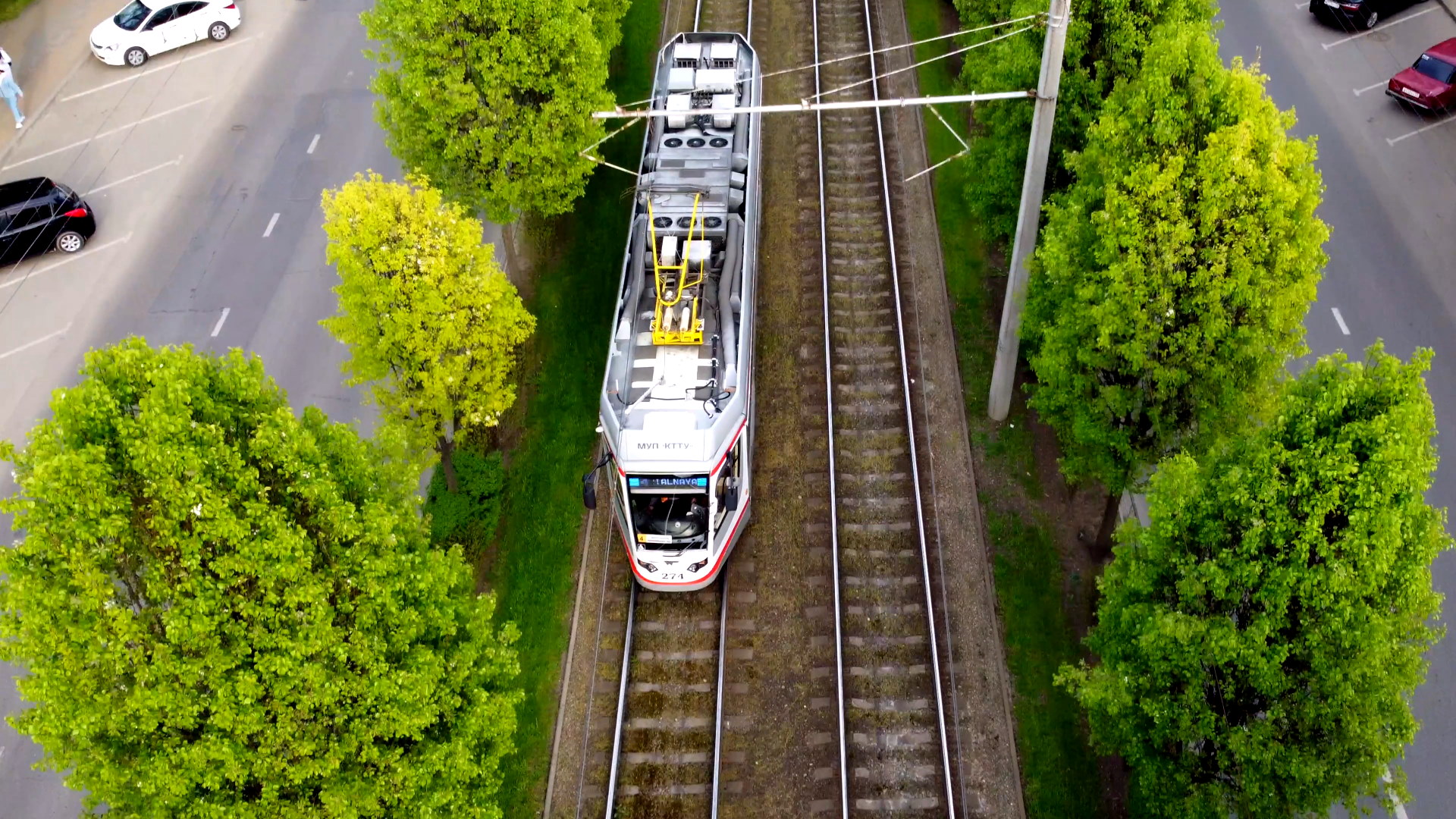 Улица Ставропольская в Краснодаре 4K видео | Krasnodar