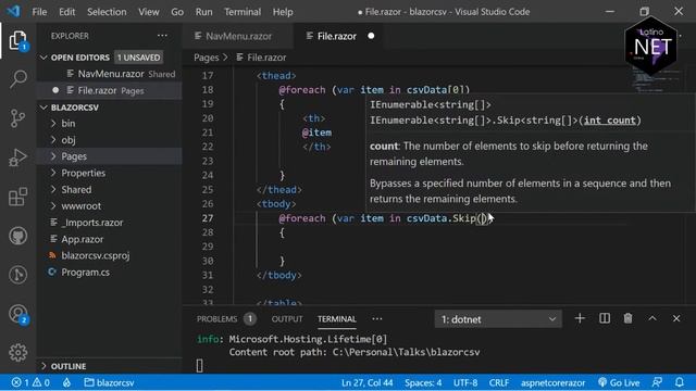 ? Manejo de archivos con Blazor y Azure Blob Storage | Latino .NET Online смотреть онлайн