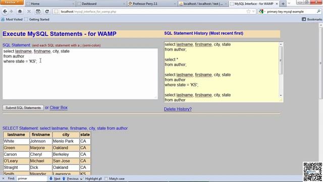 Website Design with PHP & MYSQL - 069 - Introduction To MySQL - Simple SELECT Statement смотреть онлайн