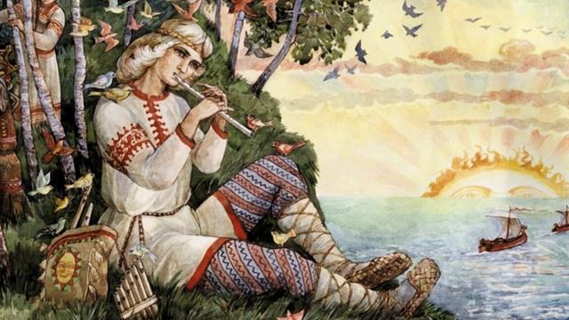 Гусли и дудочка - Красивая Славянская Музыка для души - Кирилл Богомилов смотреть онлайн