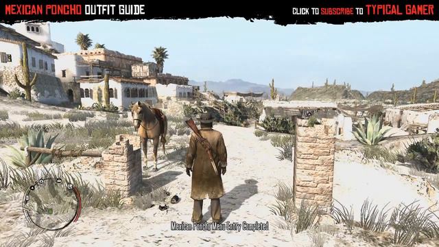 Red Dead Redemption - How to get Mexican Poncho Outfit смотреть онлайн