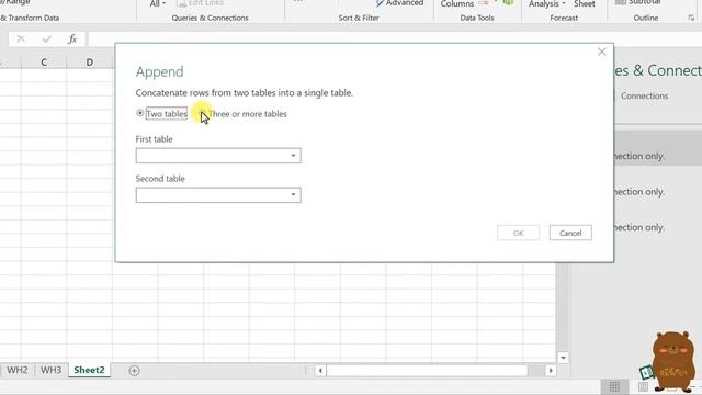 รวมตาราง รวมข้อมูลจากหลายๆ Sheet มาต่อกัน ด้วย Excel Power Query วิธี Append Table смотреть онлайн