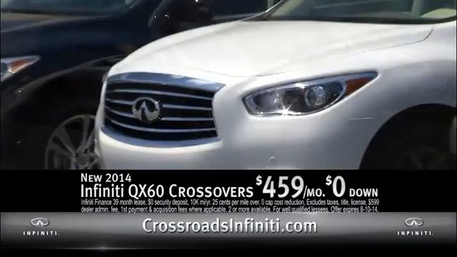 CrossRoads Infiniti Raleigh CIR0731 QX60 Q50 7 29 14 смотреть онлайн