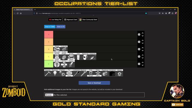 PROJECT ZOMBOID TIER-LIST: OCCUPATIONS смотреть онлайн