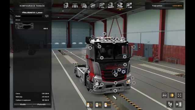 [ETS2 v1.39] D3S Mercedes-Benz Antos '12 смотреть онлайн