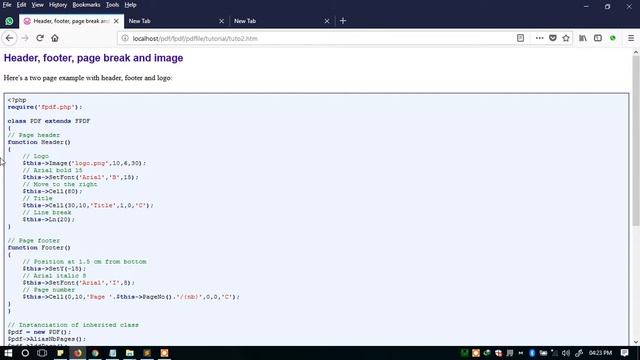 PHP PDF Tutorials 2: How to generate dynamic PDF online invoice using PHP and FPDF library смотреть онлайн