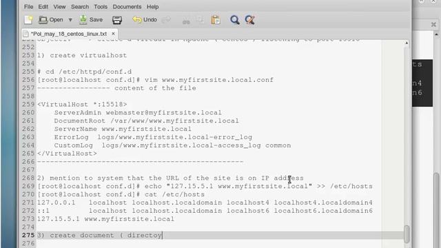 Tutorial Apache configuration on Centos - part I смотреть онлайн