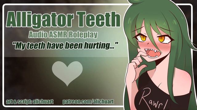Shy Alligator Has A Tooth Ache | ASMR Roleplay [F4M] [Tapping] [Eating] смотреть онлайн