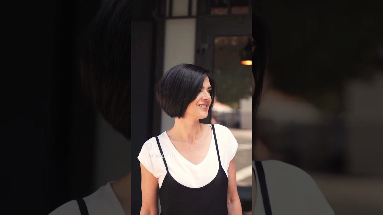 Стрижка Круглый Боб для женщин за 50 лет ❣️/Round Bob haircut for women over 50 years old ❣️ смотреть онлайн