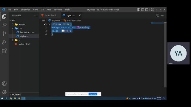 Customizing bootstrap styles смотреть онлайн