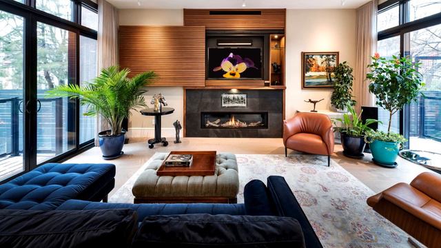 70 Cozy Living Rooms, Interior Design Ideas смотреть онлайн