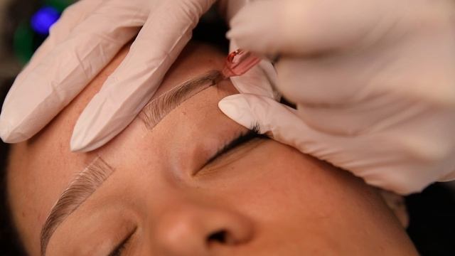 Permanent Make-Up Powder Brows Tutorial [ Updated 2023 ] #pmu #permanentmakeup