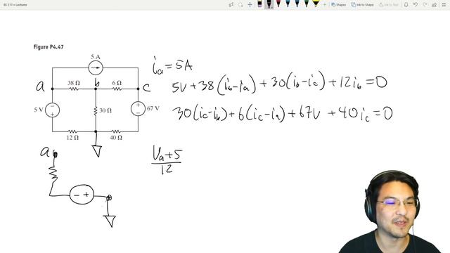 EE 211 4.8 Node-Voltage vs Mesh-Current 2 смотреть онлайн