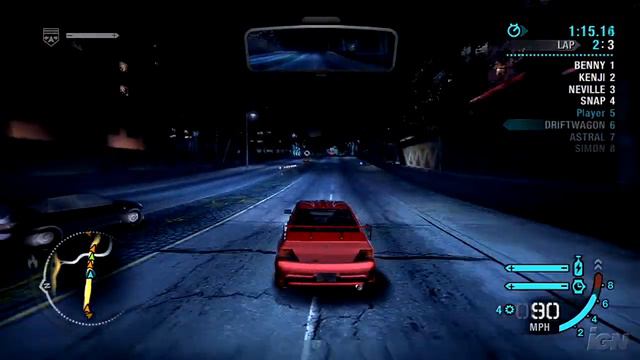 Need for Speed Carbon PlayStation 3 Video - Burning Rubber смотреть онлайн