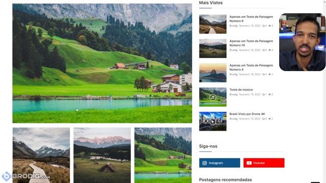 Crie seu Portal de Informação - PORTAL PHP BRODIG смотреть онлайн
