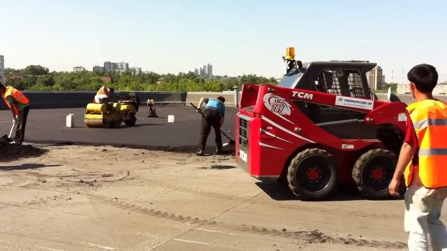 Асфальтирование на крыше Мосдорстрой.ру смотреть онлайн