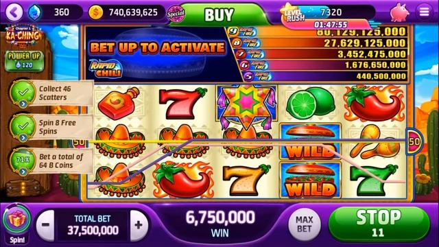 Slotomania™ Rapid Chili Game смотреть онлайн