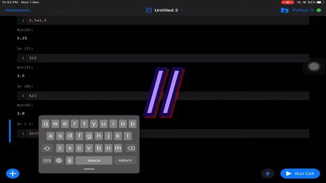 Coding math with python-Working with number смотреть онлайн