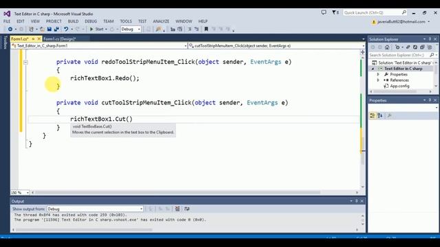 text editor in C# Winform | Notepad in C# смотреть онлайн