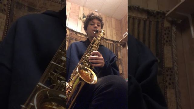 Funky Monkey Cover - Alto Sax Part 1 смотреть онлайн
