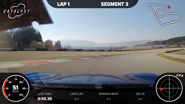 Redbull Ring Corvette C5 Z06 1:50 lap смотреть онлайн