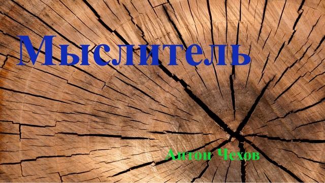 Мыслитель. Рассказ. А. П. Чехов. смотреть онлайн