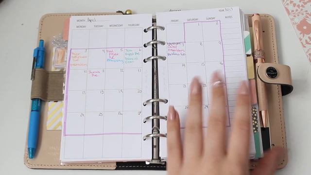 My 2017 Planner Setup! Ft. Filofax Original Patent Nude смотреть онлайн