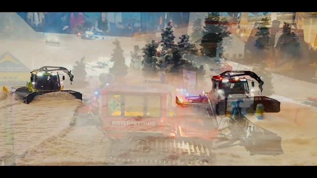 Faszination Modellbau In Friedrichshafen 2022 - Pistenraupen-Parcours -