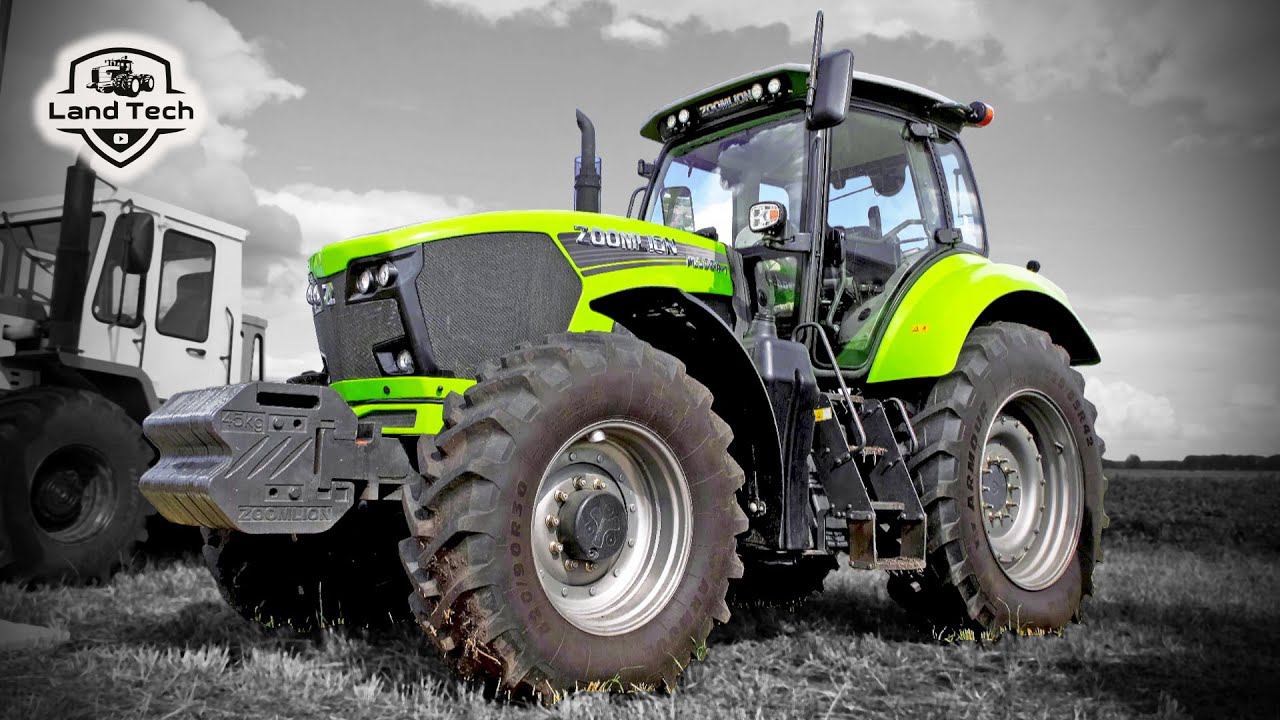 Новый трактор для России премиум-класса - ZOOMLION PL2304! Подробный обзор и тест-драйв! смотреть онлайн