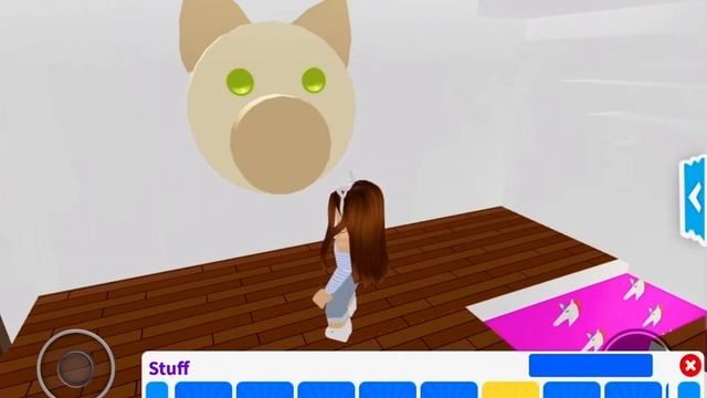 How to make CAT Face on Adopt Me (Roblox) Build Hack смотреть онлайн