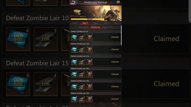 Anniversary Warmup Event! Puzzles and Survival смотреть онлайн