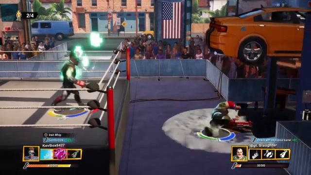 WWE 2K Battlegrounds_ Car interaction смотреть онлайн