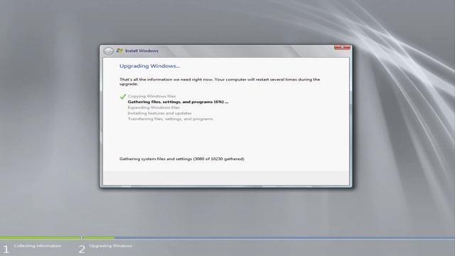 Upgrading Windows Server 2008 to Server 2008 R2 смотреть онлайн