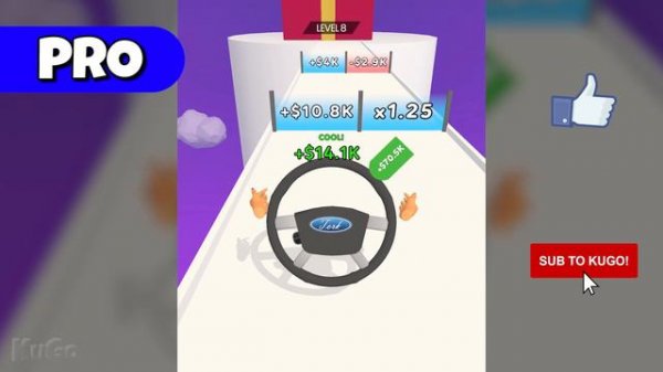 NOOB vs PRO vs HACKER - Steering Wheel Evolution