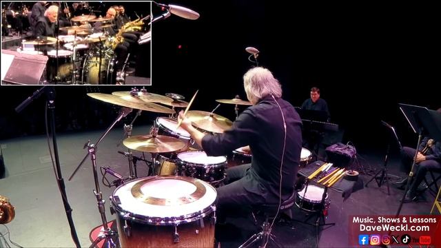 The Dave Weckl STL Big Band Contingent: Drum Solo + "Apples" смотреть онлайн