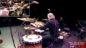 The Dave Weckl STL Big Band Contingent: Drum Solo + "Apples"