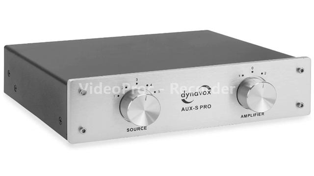 Best Dynavox AUX-S PRO Input Extension Switch with 5 RCA Inputs Connectors Reviews смотреть онлайн