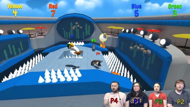 Sausage Sports Club - #2 - Regal Eagle (4-Player Gameplay) смотреть онлайн