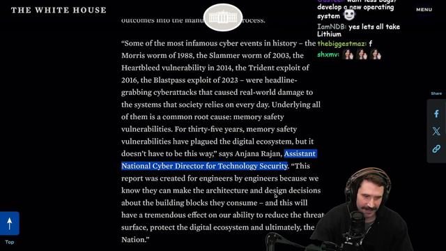 Rust Recommended By White House?? смотреть онлайн