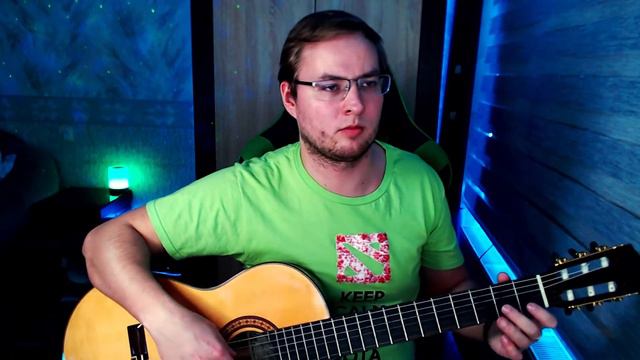 Когда хочешь подобрать рок-мелодию на гитаре, но мемы врываются на хай-граунд. смотреть онлайн