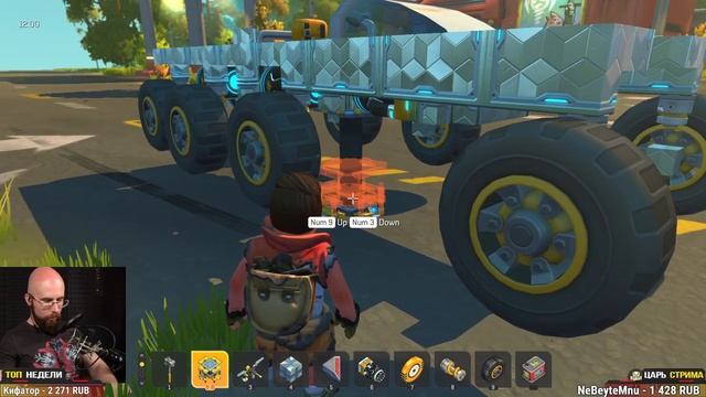 БЕЗУМНЫЕ КОНСТРУКЦИИ! • Scrap Mechanic • ВЫЖИВАНИЕ с КОНСОЛЬЮ ! #2 смотреть онлайн